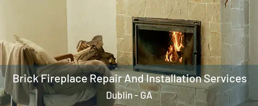 Brick Fireplace Repair And Installation Services Dublin - GA