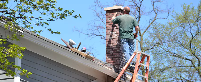 Vinyl and PVC Chimney Flashing Installation in Dublin, GA