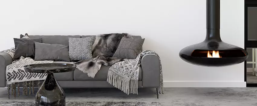 Circular Hanging Fireplace Installation Services in Dublin, GA