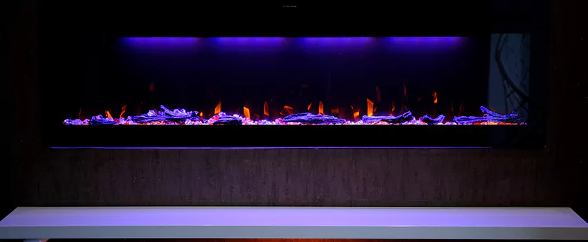 Dynamic Flame Color Fireplace Installation in Dublin, GA