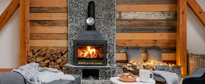 Thelin Hearth Products Direct Vent Gas Stove Fireplace Inspection in Dublin, Georgia