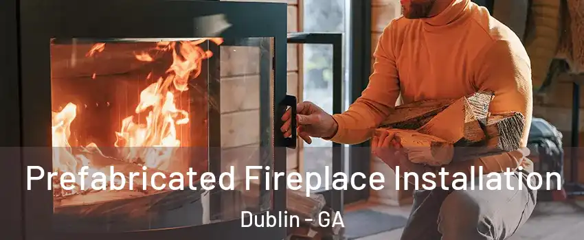  Prefabricated Fireplace Installation Dublin - GA