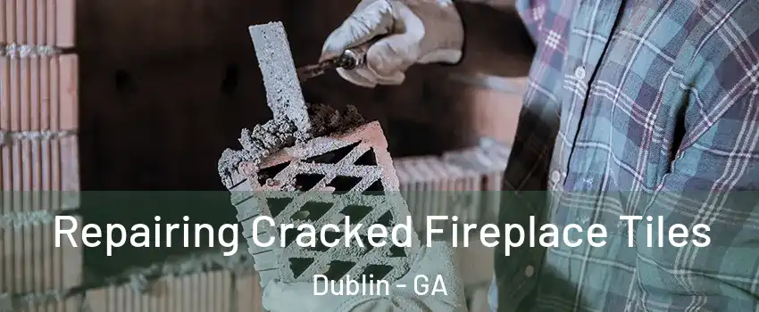 Repairing Cracked Fireplace Tiles Dublin - GA